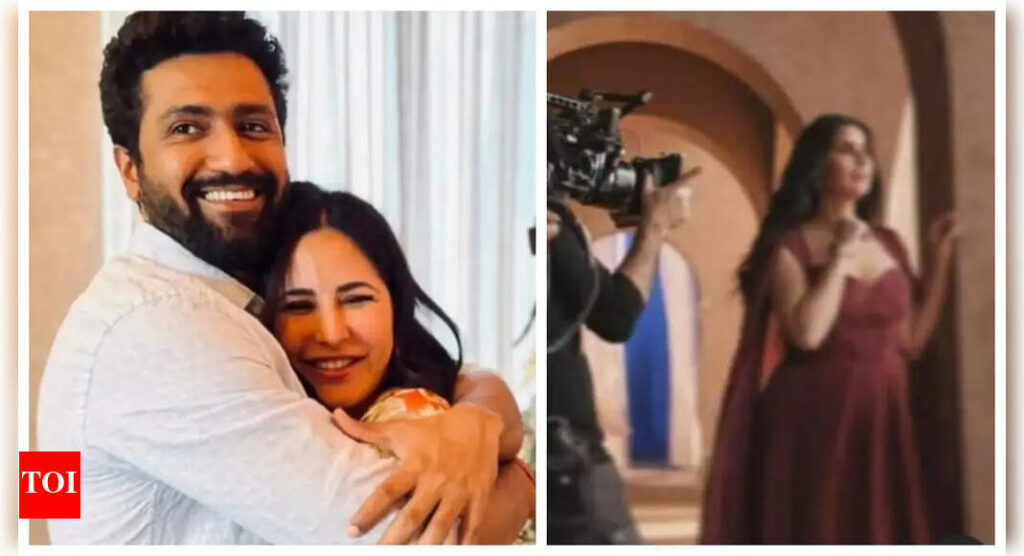 Will Katrina Kaif make her pregnancy news official soon? Photo of her flaunting her baby bump during an ad shoot goes viral |