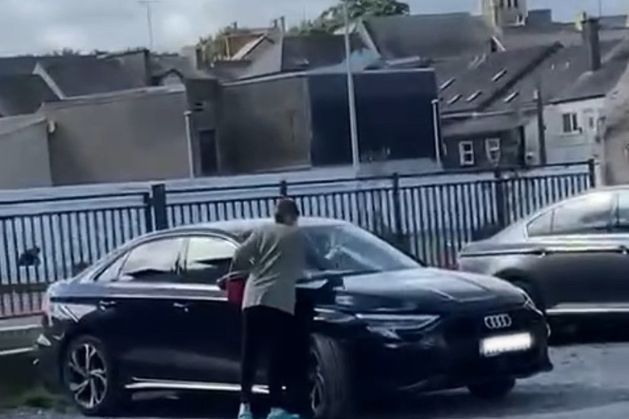 Woman charged in relation to viral video of windscreens being smashed at Wexford car park