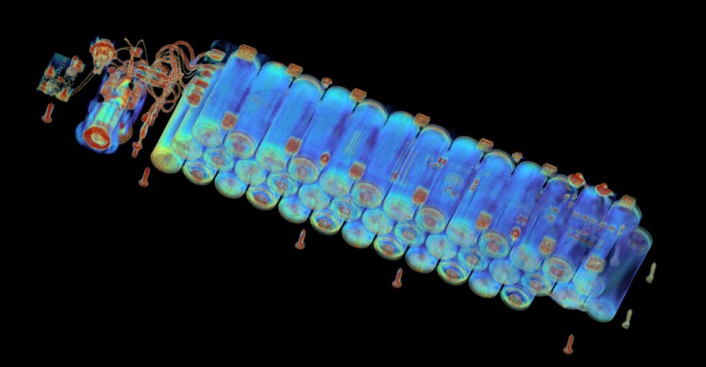 X-ray scans reveal the hidden risks of cheap batteries