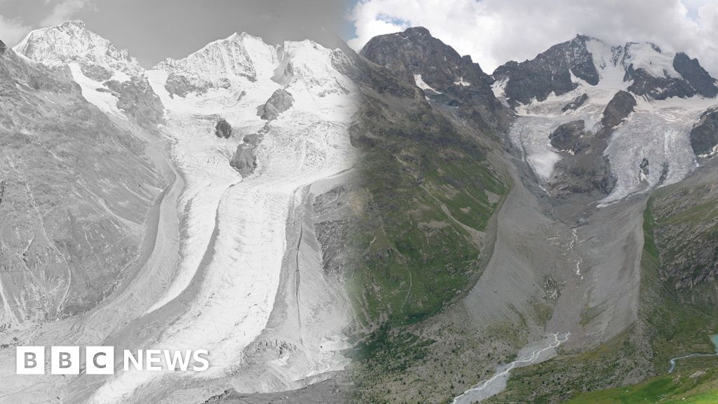 Before and after images show glaciers vanishing before our eyes