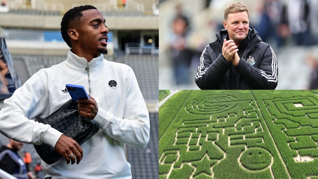 Eddie Howe confirms he checked with Joe Willock over viral 'lost in maze' story as baffling joke gets back to Newcastle training ground