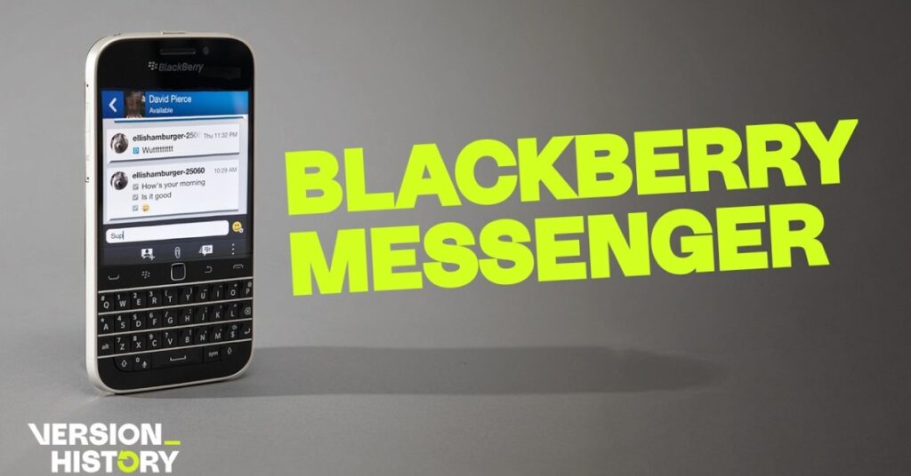 How BlackBerry Messenger set texting free