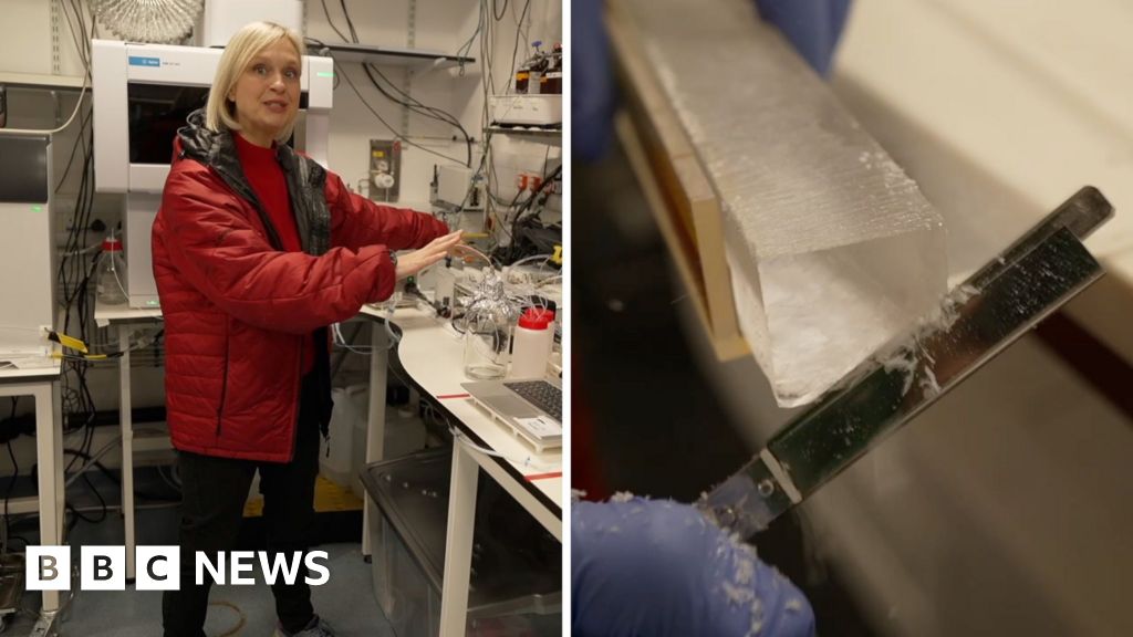 Inside the lab melting the world's oldest ice