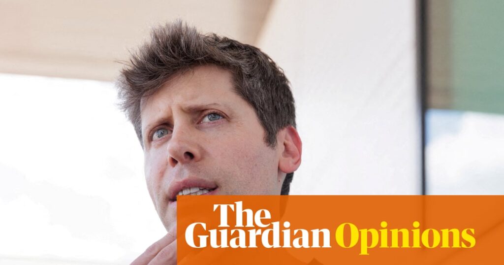 It’s Sam Altman: the man who stole the rights from copyright. If he’s the future, can we go backwards? | Marina Hyde