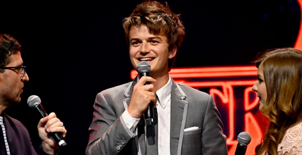 Joe Keery Goes Viral for Officiating a Friend’s Wedding While Dressed in 'Stranger Things' Attire
