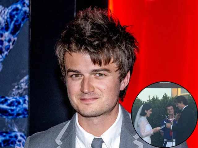 Joe Keery goes viral for dressing like Steve Harrington at friend’s wedding