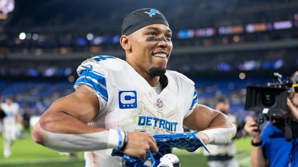 Lions WR Amon-Ra St. Brown addresses viral NBA 2K26 moment