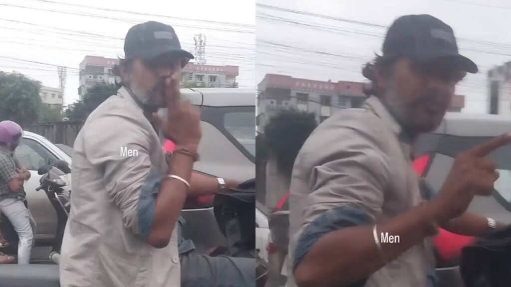 Man Blows Flying Kiss, Makes 'Inappropriate' Gestures At Women in Hyderabad; Viral Video Sparks Outrage | Viral