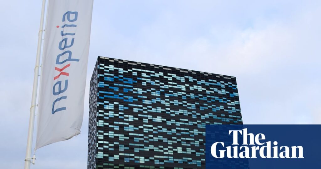 Nexperia halts chip supplies to China in threat to global car production | Automotive industry