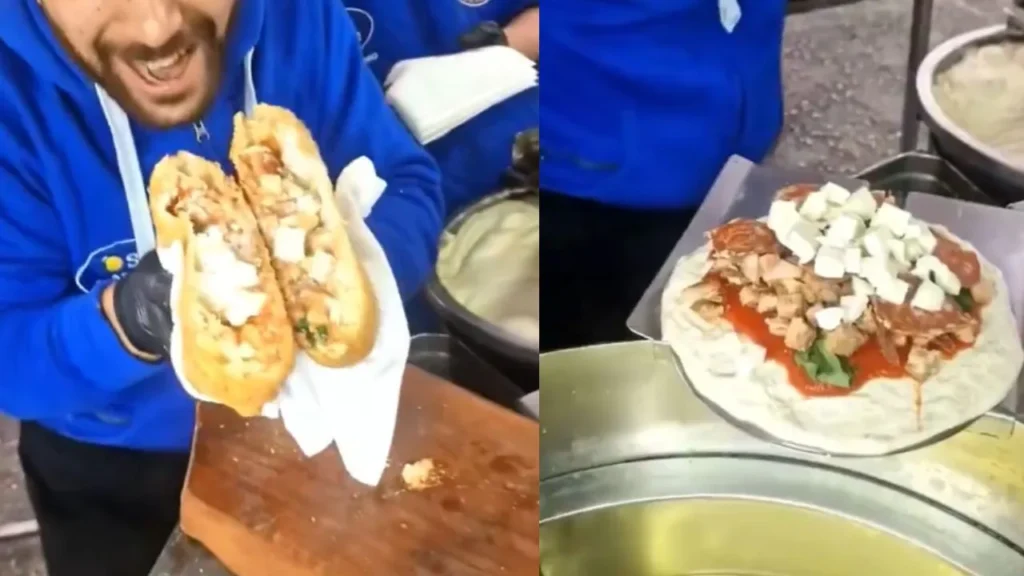 Pizza Bhatura Made In Italy? Viral Video Shocks Internet, Netizens Ask 'Is This Even a Real Dish?'