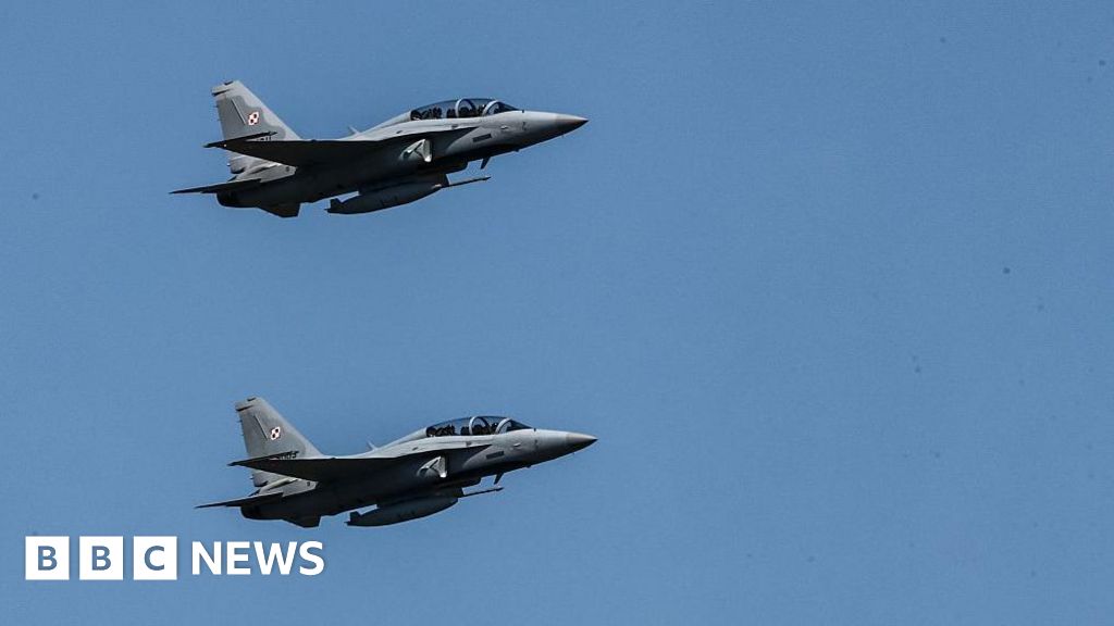 Poland scrambles jets as Russia strikes western Ukraine