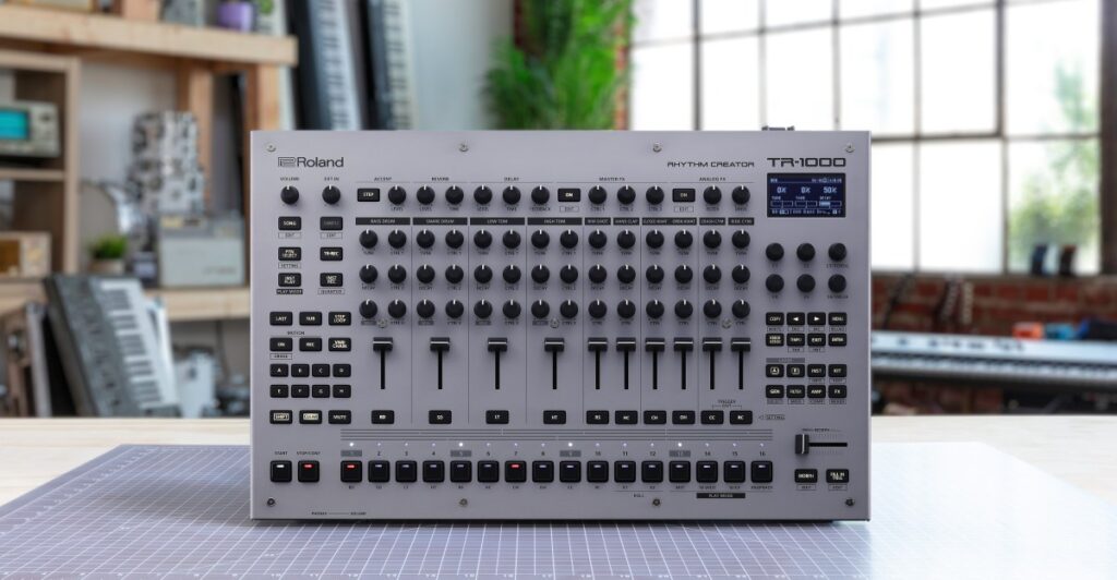 Roland’s TR-1000 is its first analog drum machine in over 40 years