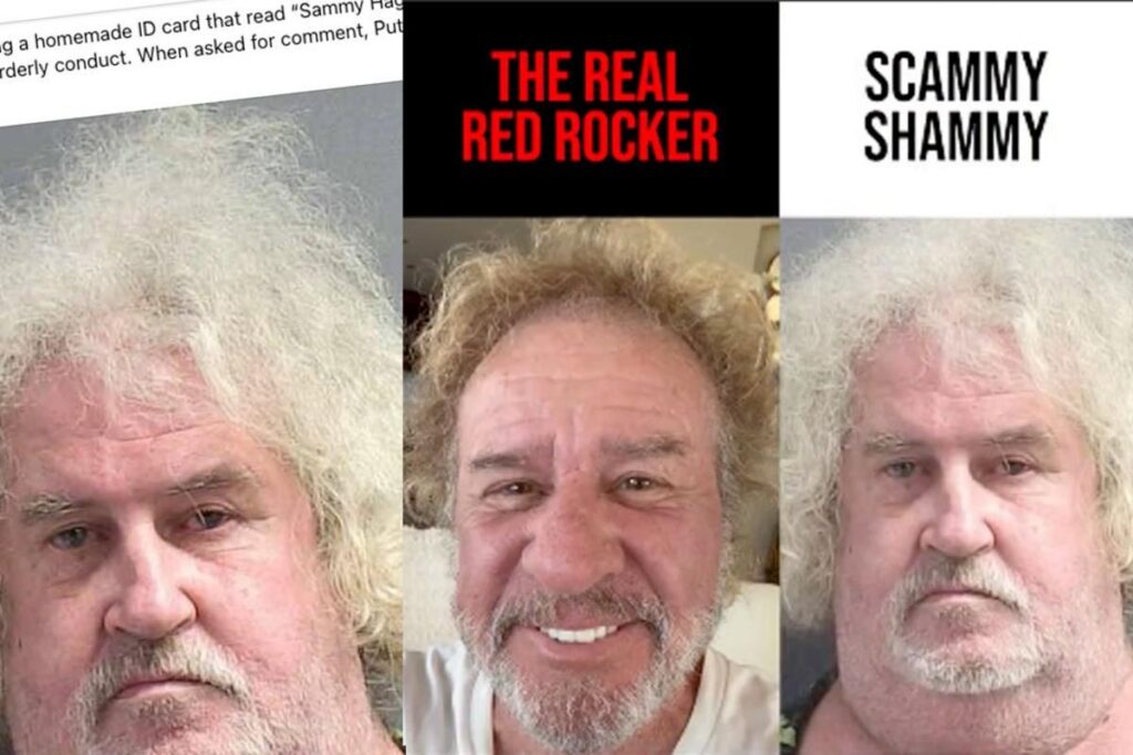Sammy Hagar Laughs Off Viral Impersonator Arrest Hoax