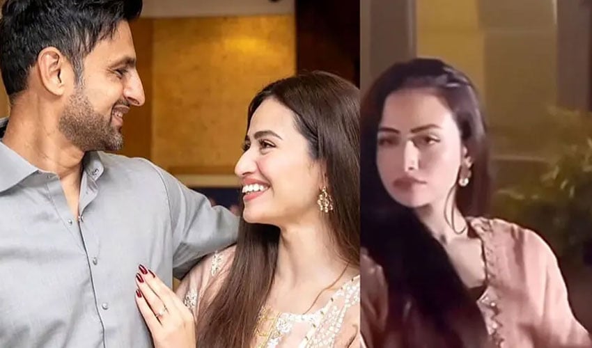 Shoaib’s witty reply about Sana Javed goes viral amid divorce buzz