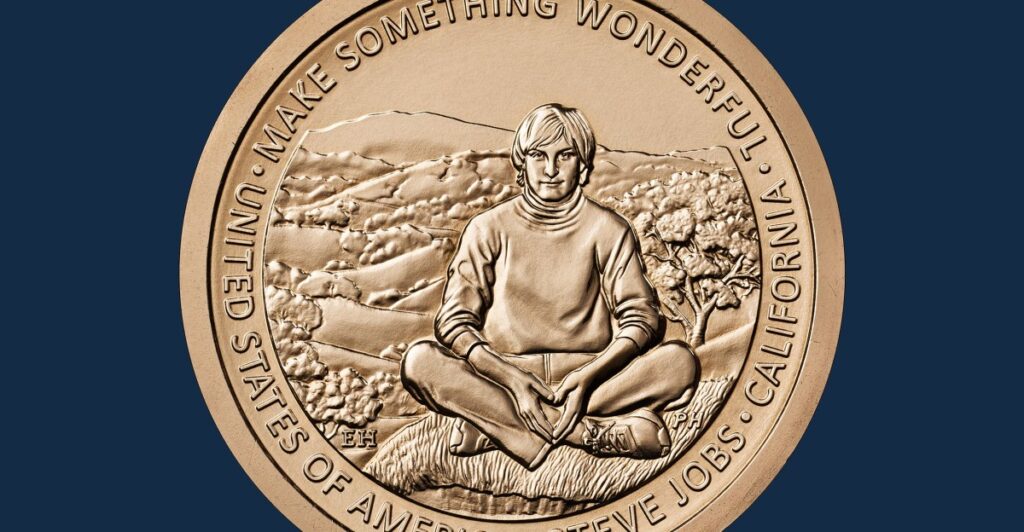 Steve Jobs will appear on commemorative $1 coin