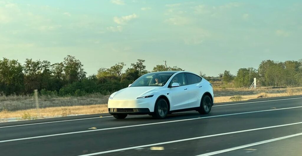 Tesla’s cheaper Model Y finally breaks cover