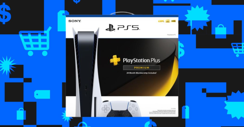 The PS5 bundle that includes two years of PS Plus Premium is $170 off