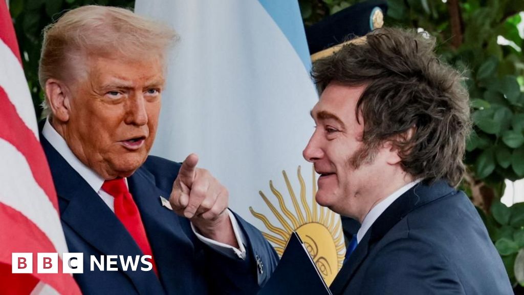 Trump says US will not 'waste our time' helping Argentina if Milei loses