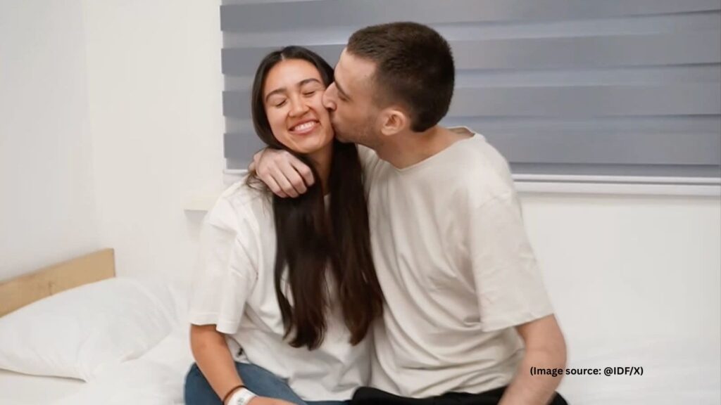 Two years after Hamas kidnapping, viral couple Avinatan Or and Noa Argamani reunite; heart-warming video goes viral | Trending News