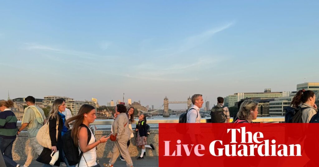 UK wage growth falls to four-year low as demand for workers slows – business live | Business