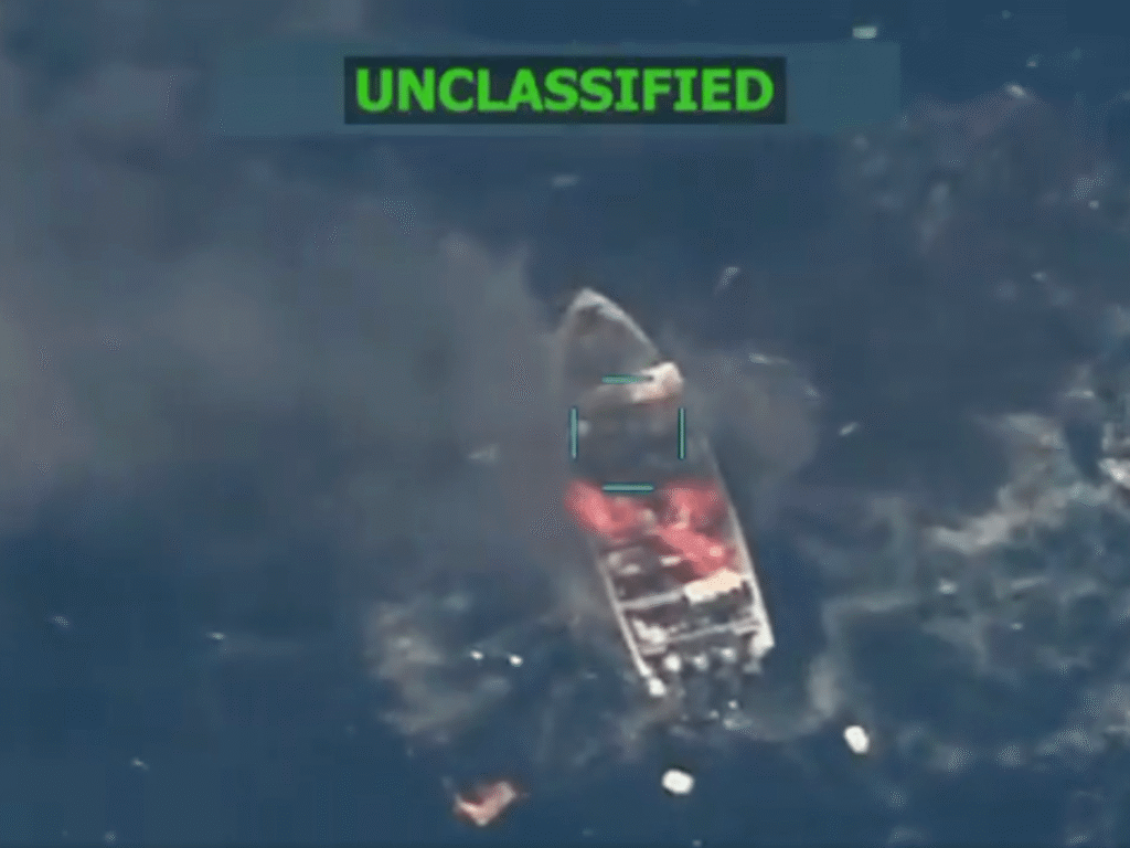 US says it killed four ‘terrorists’ in latest strike on alleged drug vessel | Donald Trump News