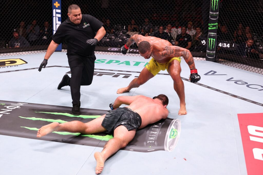 Viral knockout victim insists 'I'm okay' as he issues statement on crushing UFC Rio defeat