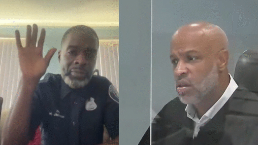 Who is Matthew Jackson? Detroit police officer viral for not wearing pants in court- Watch