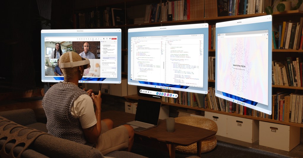 Windows 11’s Vision Pro-like remote desktop is now widely available on Quest 3
