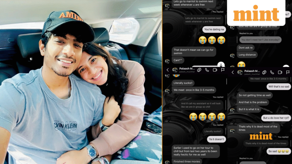 Are Palash Muchhal’s viral chat screenshots real? We asked ChatGPT to verify cheating speculations