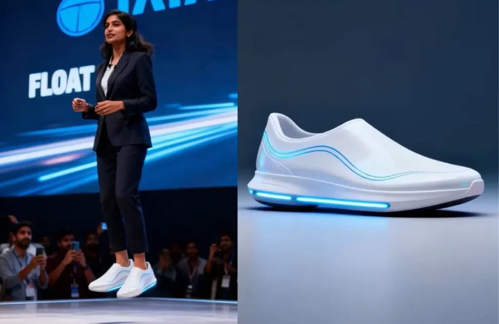 Are the Tata Levitating Shoes real or fake? Viral tech expo float video debunked