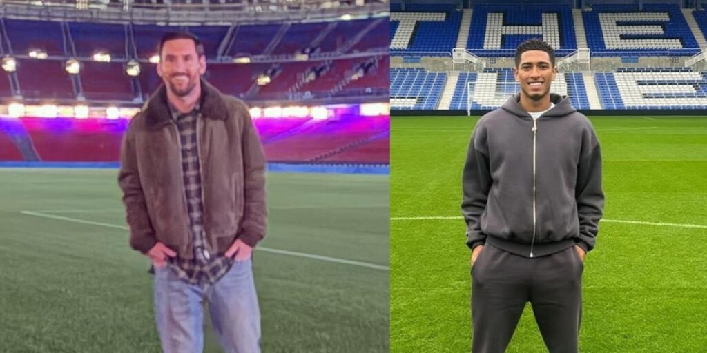 Bellingham mocked online for ‘copying’ Messi’s viral Camp Nou photo