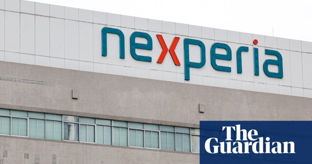 China voices ‘extreme disappointment’ with Dutch minister at centre of car chip row | Automotive industry