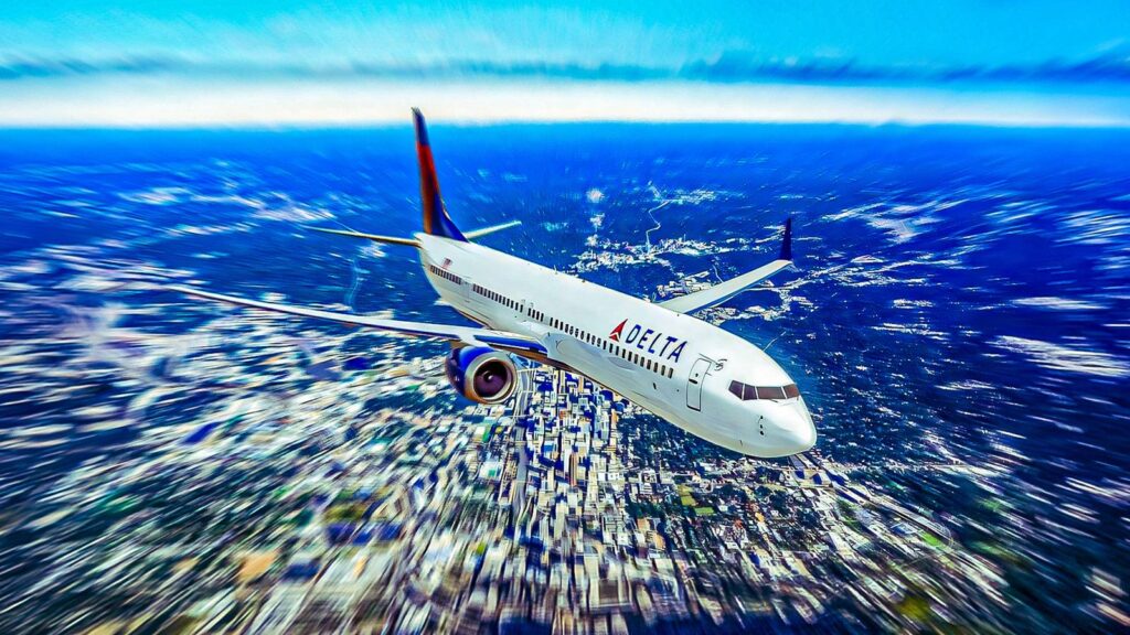 Delta Air Lines Pilot Goes Viral After Reassuring Nervous Flyers Amid Delays