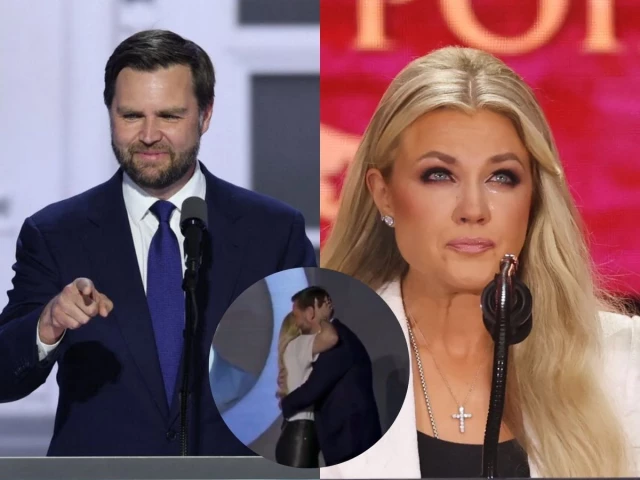 Erika Kirk reveals words exchanged with JD Vance during viral onstage hug