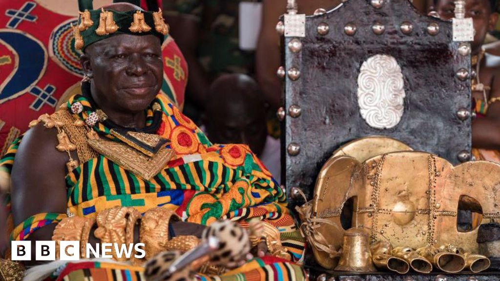 Ghana's Asante king welcomes return of artefacts from the UK and South Africa