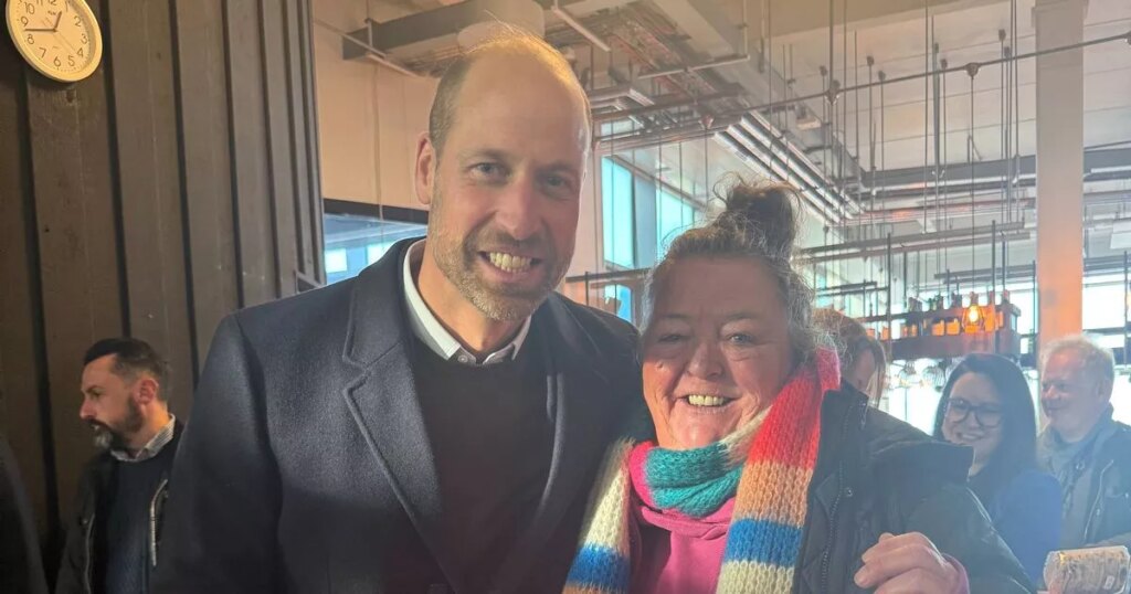 Gran who went viral after hilarious 'no teeth' video finally reunited with Prince William