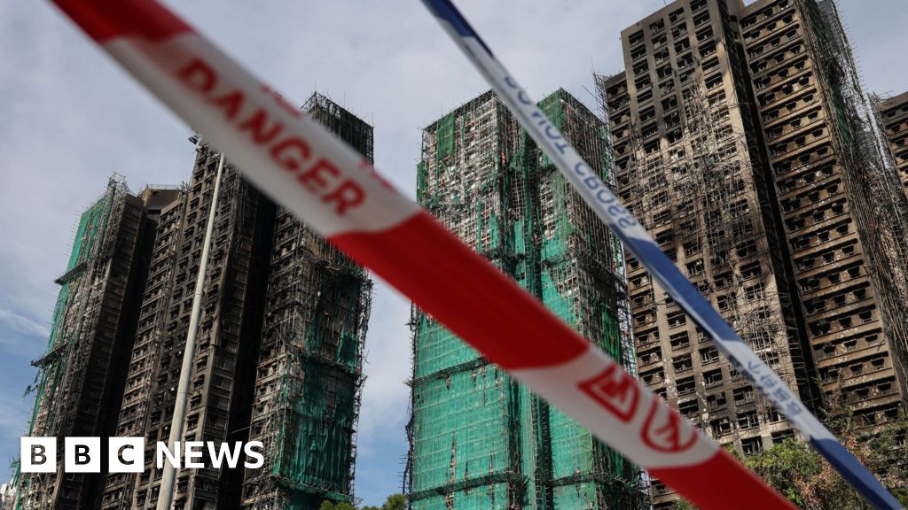 Hong Kong tower blocks fire death toll rises to 128