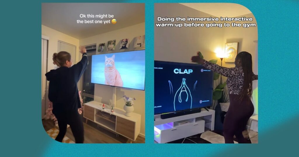 Immersive Workouts” Are Going Viral As A Midday Brain Break