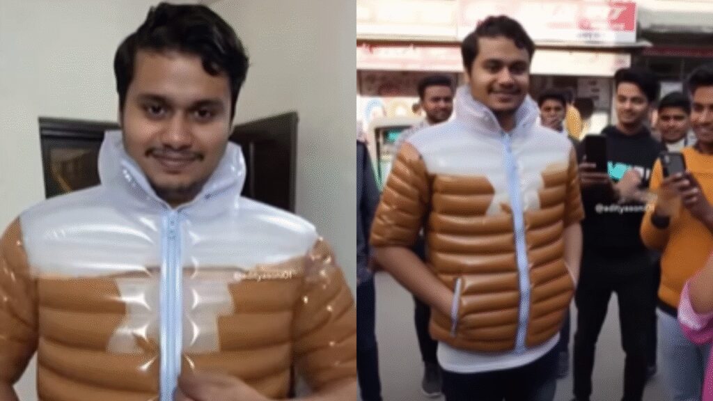 Jabalpur Man Makes Jacket Out Of Hot Tea! Wait, What? AI Or Real, Viral Video Puzzles Internet | Viral