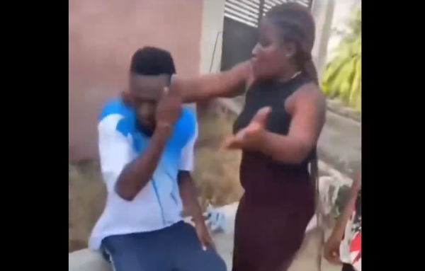 Man in viral video being assaulted by lady speaks