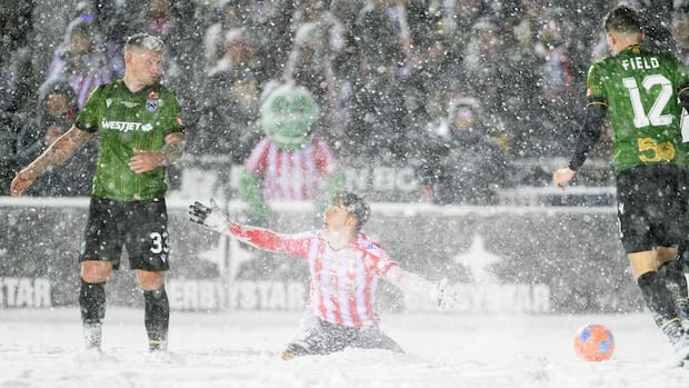 OneSoccer says snowy CPL final featuring viral 'icicle kick' exceeds 1 billion views