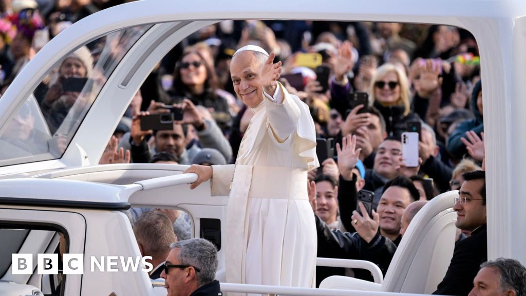Pope Leo arrives in Turkey on first foreign trip, six months into papacy