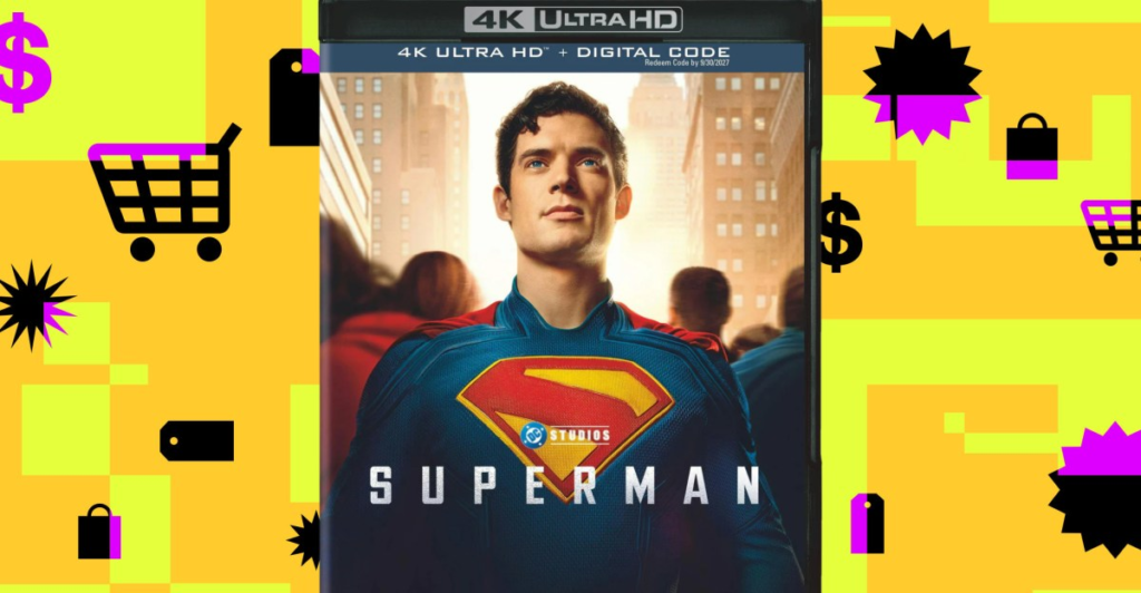 Superman and other 4K Blu-rays are $12.99 ahead of Black Friday