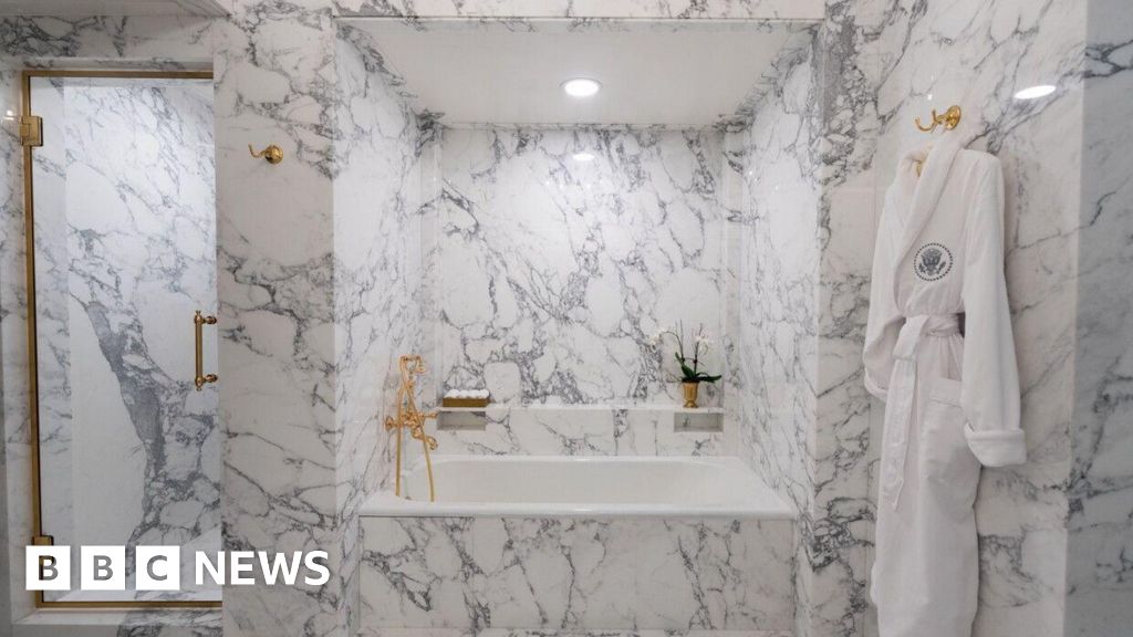 Trump remodels Lincoln bathroom in latest White House renovation