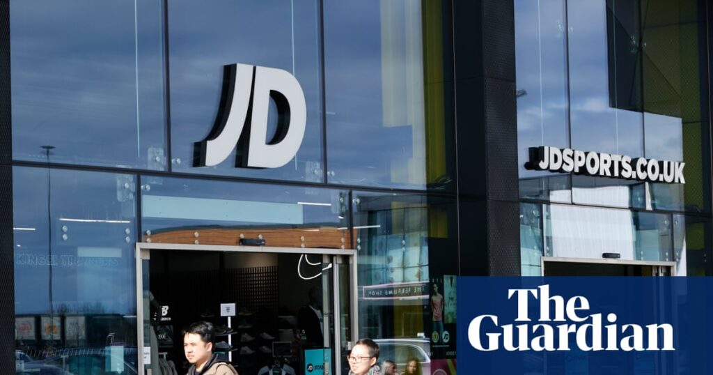 UK is worst-performing market for JD Sports as youth unemployment hits sales | JD Sports Fashion