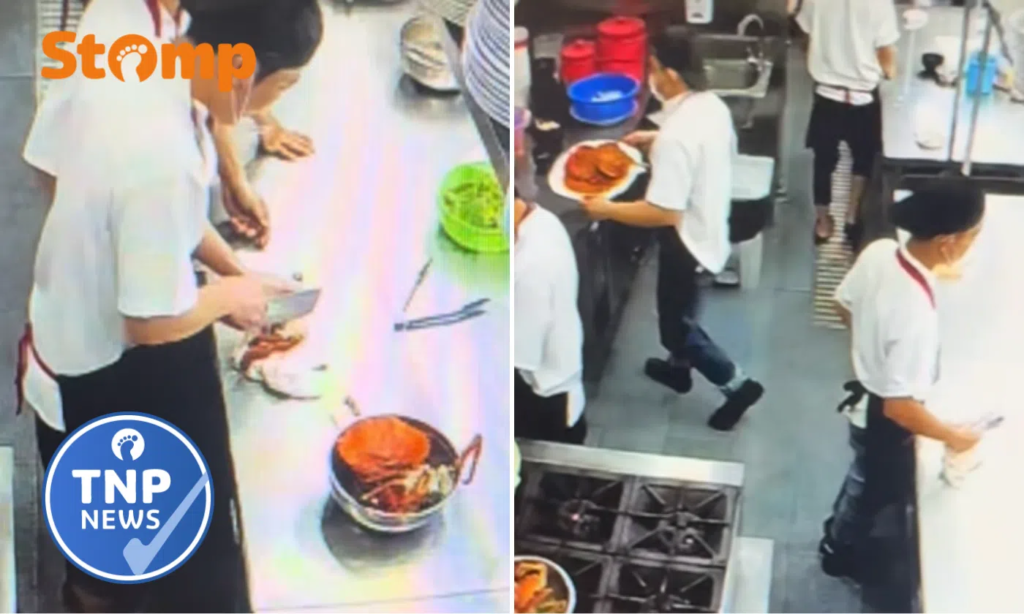 Video of Mellben Seafood chef cutting crab on tablecloth goes viral. 'Secret recipe revealed'