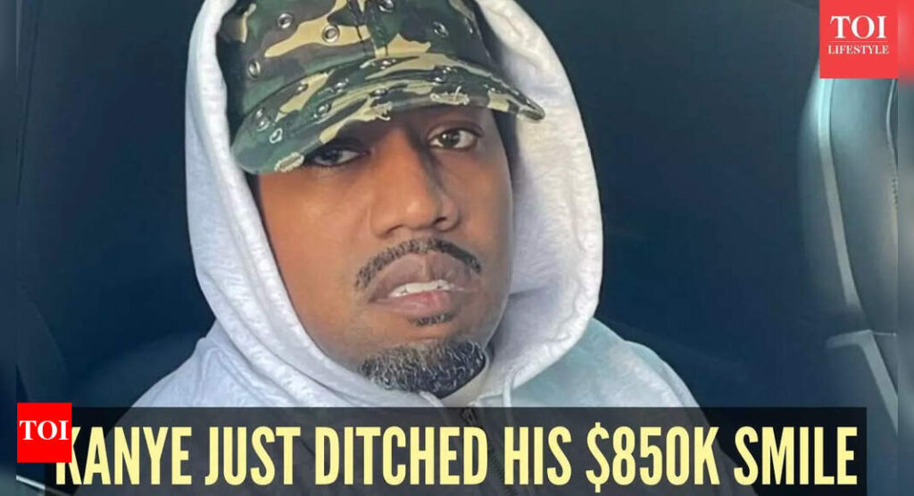 Viral on X: Kanye West ditches $850,000 diamond grills, sends fans into frenzy