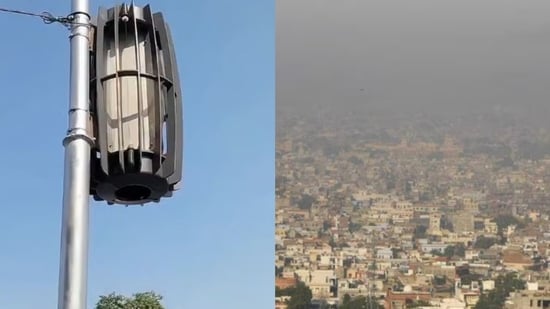 Viral video of alleged outdoor air purifiers in Jaipur sparks meme fest online; netizens say, ‘so dystopian’