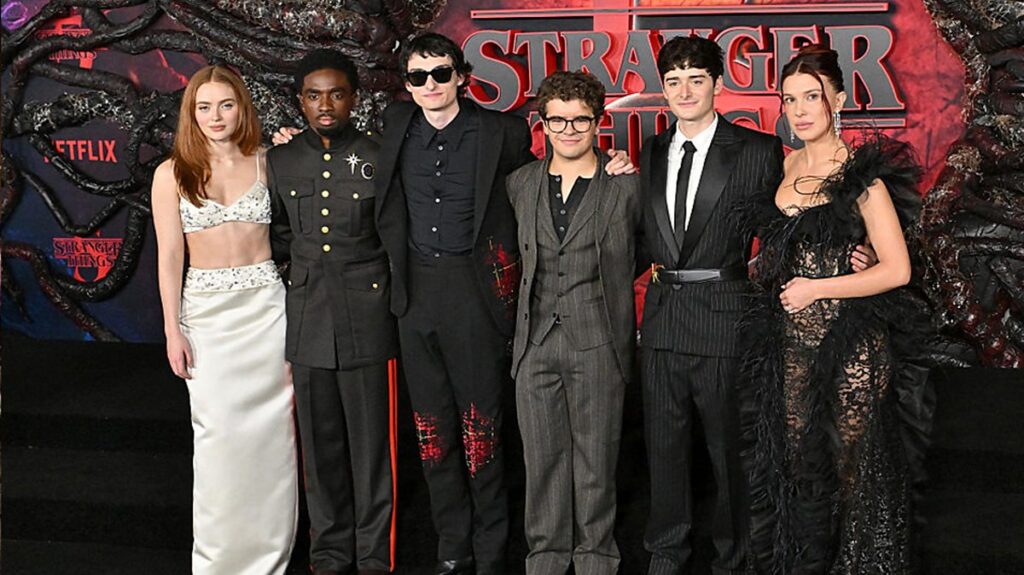 What was the Stranger Things 'leak' that went viral?