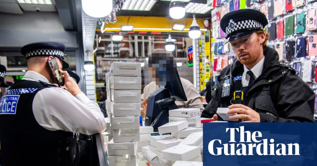 ‘Success is shutting them down’: Met police in fight against illegal vape and phone shops | London